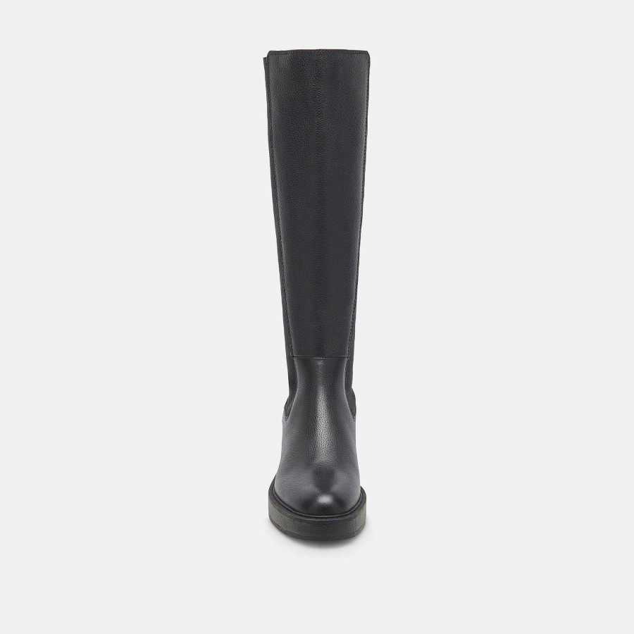 Boots And Boots DOLCE VITA | Eamon H2O Wide Boots In Black Leather