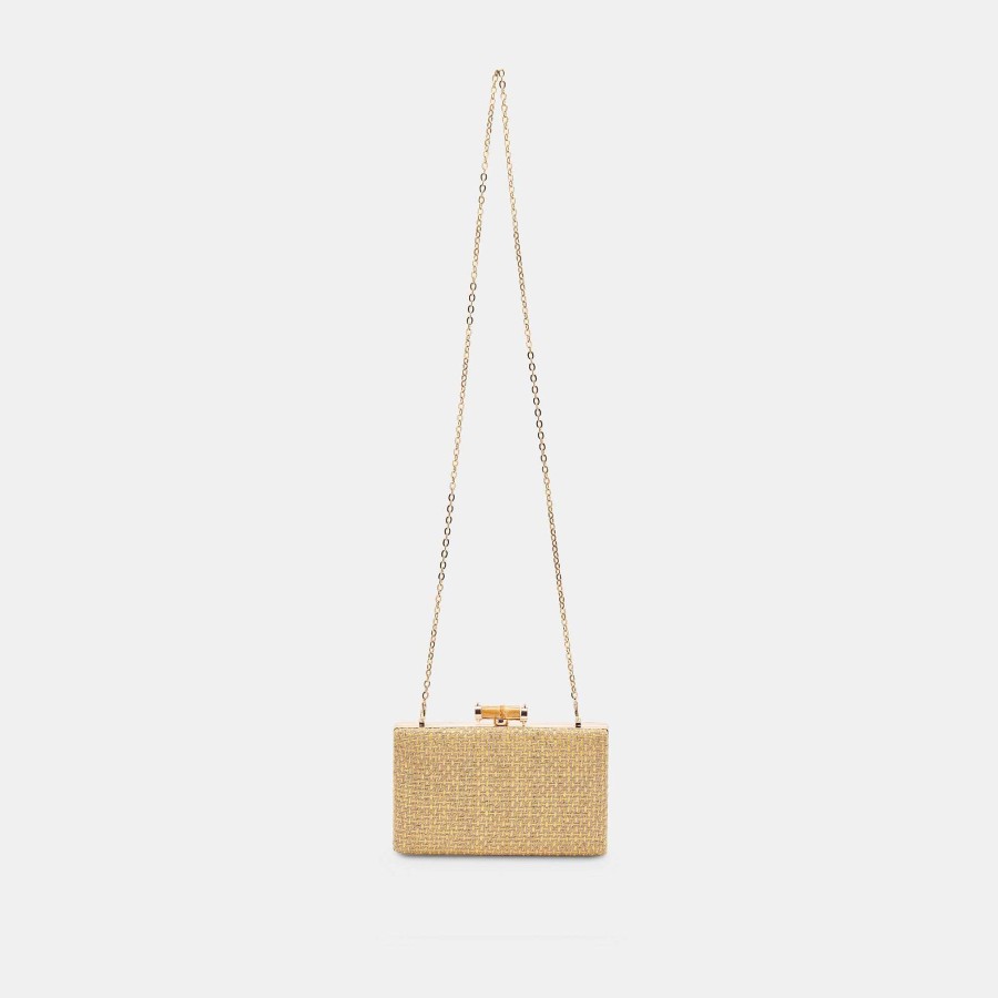 Scholarships DOLCE VITA | Sandy Clutch Natural Fabric