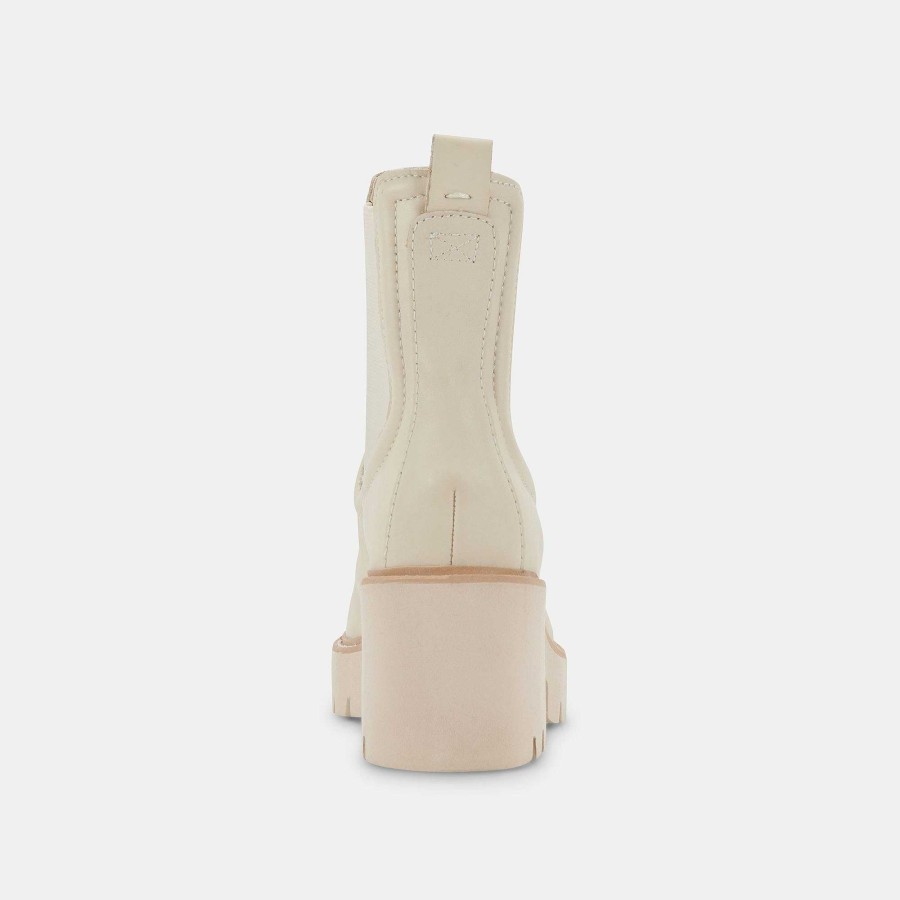 Boots And Boots DOLCE VITA | Hawk H2O Ivory Leather Boots