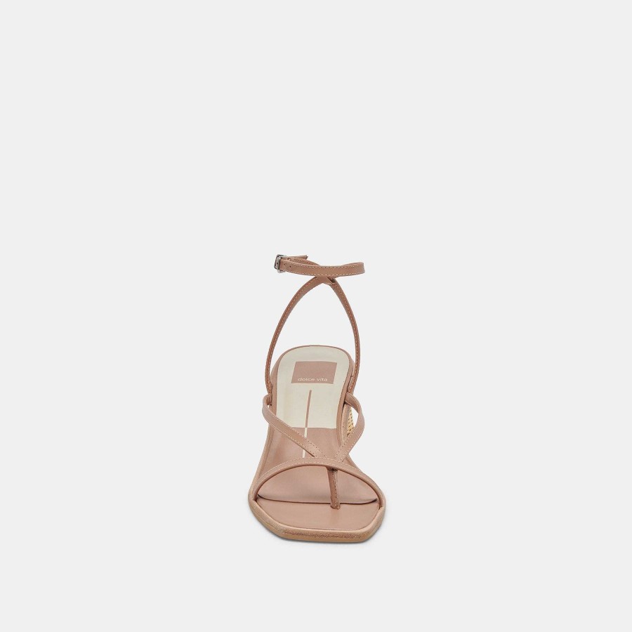 Jump DOLCE VITA | Banita Wide Coffee Leather Sandals