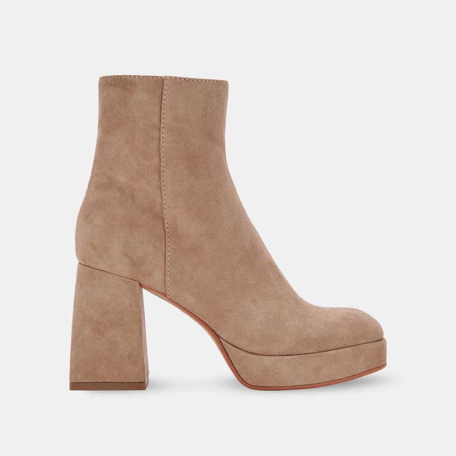 Boots And Boots DOLCE VITA | Ulyses Mushroom Suede Boots