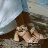 Jump DOLCE VITA | Paytin Heels Lt Natural Raffia