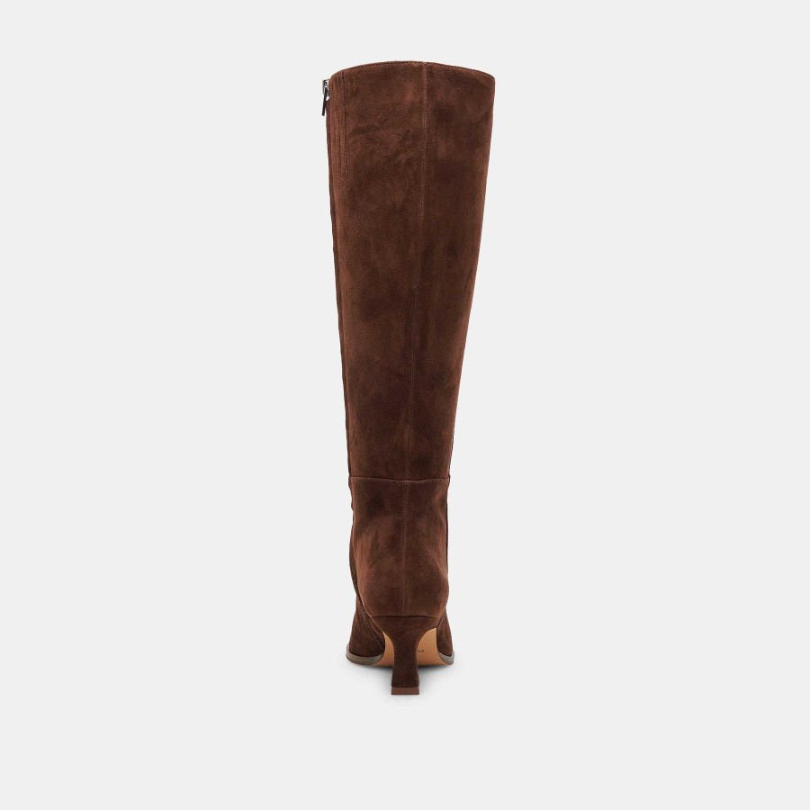 Boots And Boots DOLCE VITA | Auggie Dk Suede Boots Brown