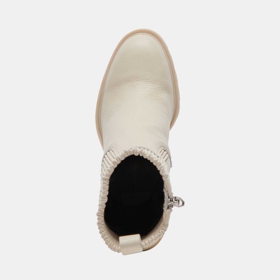 Boots And Boots DOLCE VITA | Marni H2O Ivory Leather Boots