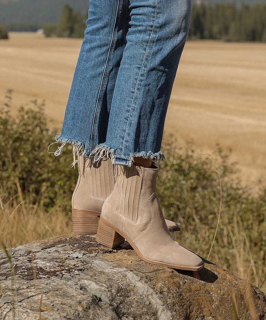 Boots And Boots DOLCE VITA | Irnie Taupe Suede Boots