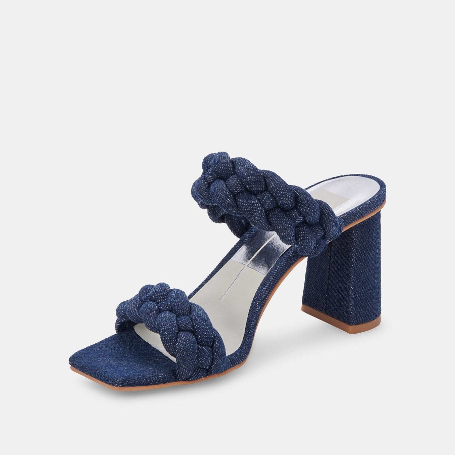 Jump DOLCE VITA | Paily Indigo Denim Heels