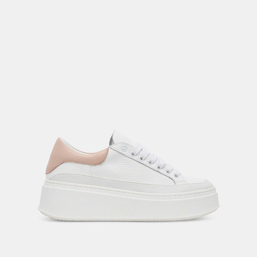 Tennis DOLCE VITA | Wyett Leather Sneakers White Brown