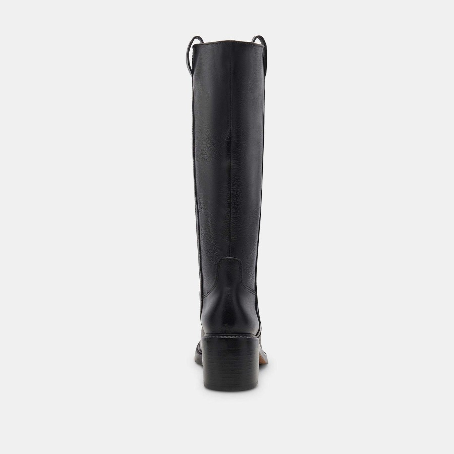 Boots And Boots DOLCE VITA | Illora Black Leather Boots