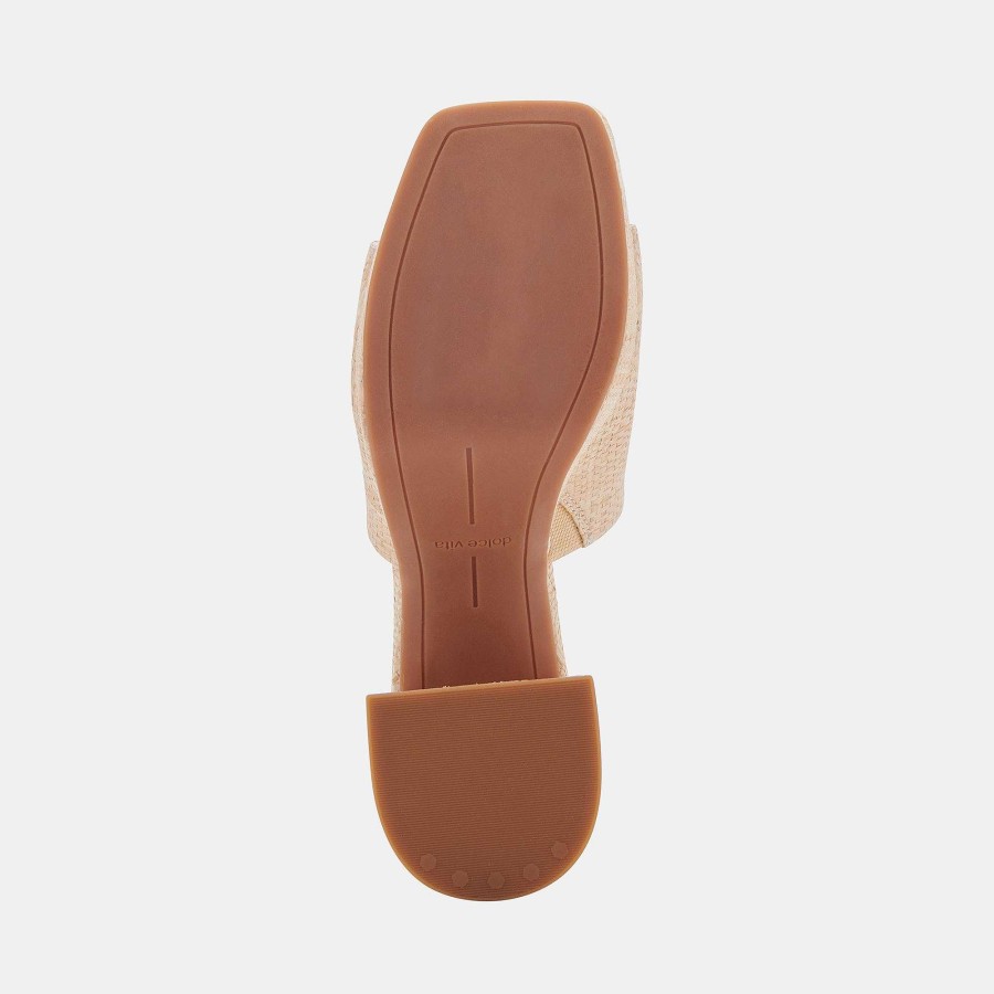 Jump DOLCE VITA | Marsha Heels Lt Natural Raffia