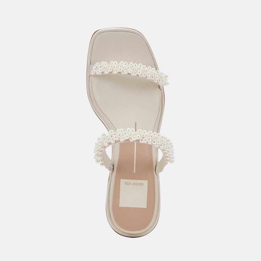 Jump DOLCE VITA | River Pearl Vanilla Pearl Heels