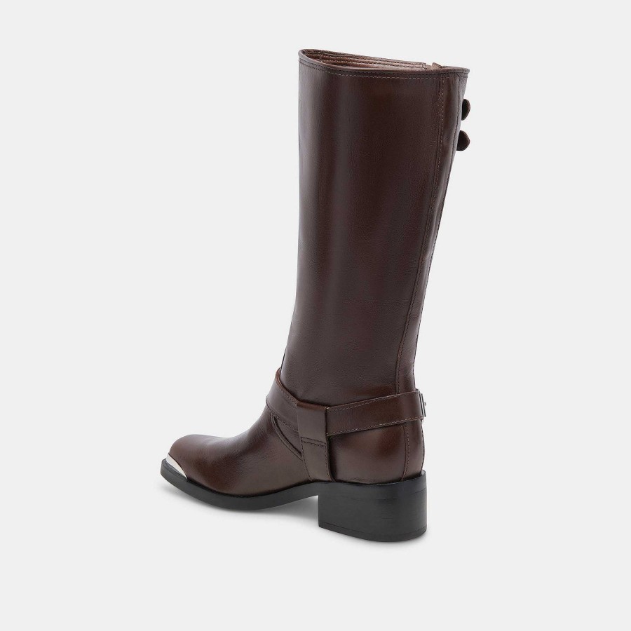 Boots And Boots DOLCE VITA | Evi Dk Leather Boots Brown