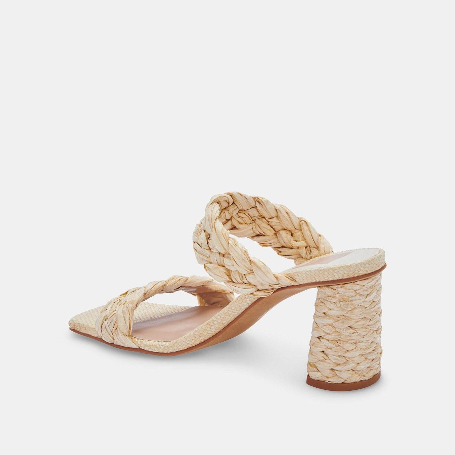 Jump DOLCE VITA | Paily Raffia Vanilla Raffia Heel