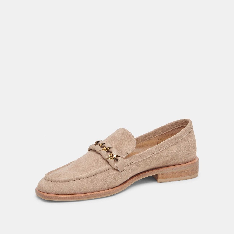 Sneakers And Moccasins DOLCE VITA | Sallie Flats Taupe Suede