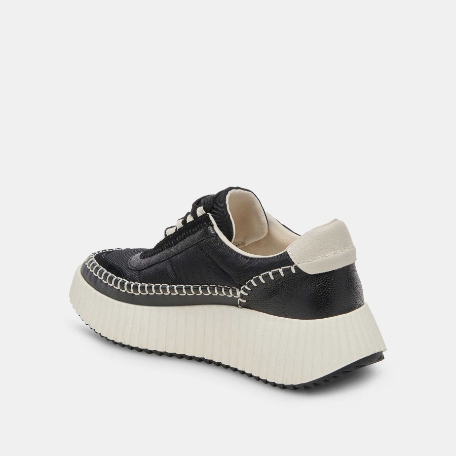 Tennis DOLCE VITA | Dolen Black Nylon Sneakers