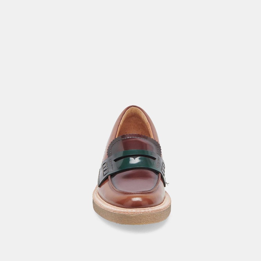 Sneakers And Moccasins DOLCE VITA | Arabel Burgundy Multi Patent Leather Loafers