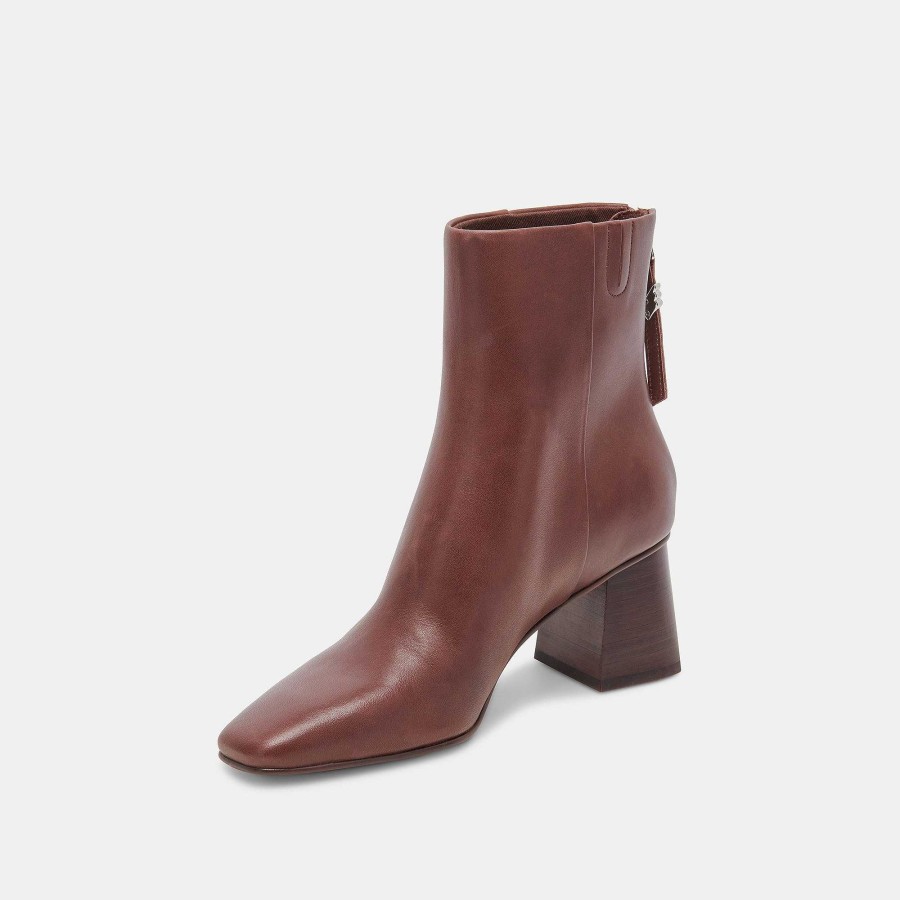 Boots And Boots DOLCE VITA | Fifi H2O Chocolate Leather Boots