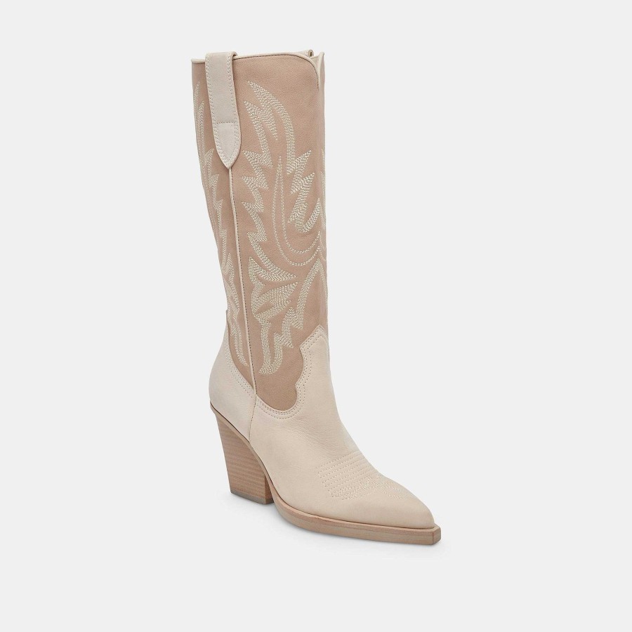 Boots And Boots DOLCE VITA | Blanch Taupe Multi Nubuck Boots