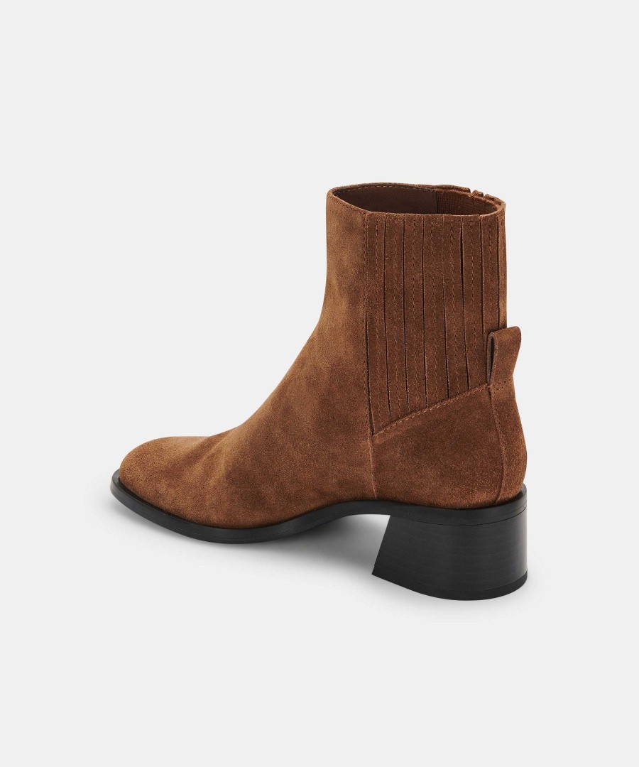 Boots And Boots DOLCE VITA | Layton Dk Brown Suede Boots