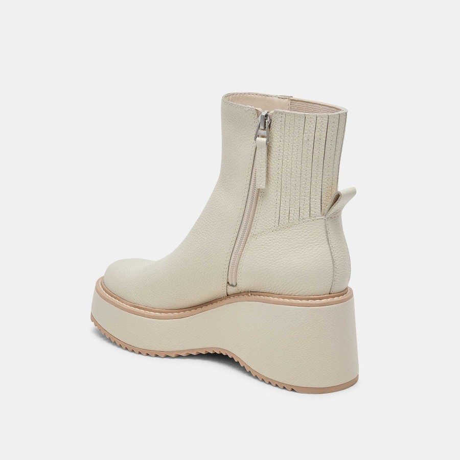 Boots And Boots DOLCE VITA | Hilde Ivory Leather Boots