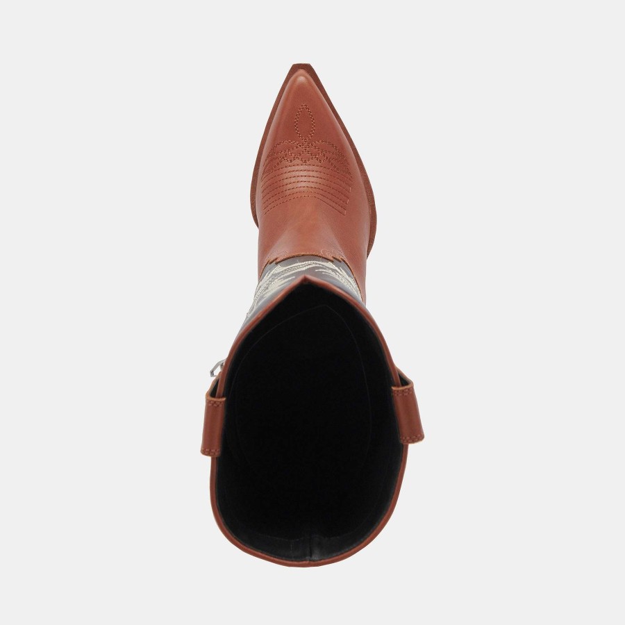 Boots And Boots DOLCE VITA | Blanch Brown Black Leather Boots