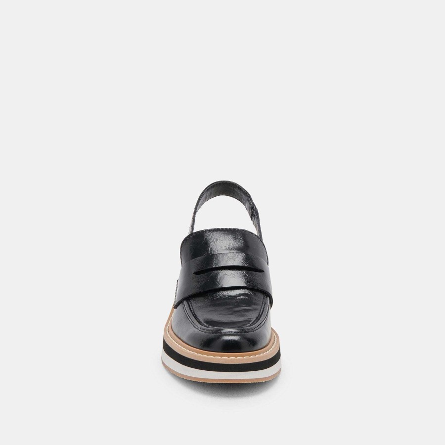 Sneakers And Moccasins DOLCE VITA | Hattie Stella Black Loafers