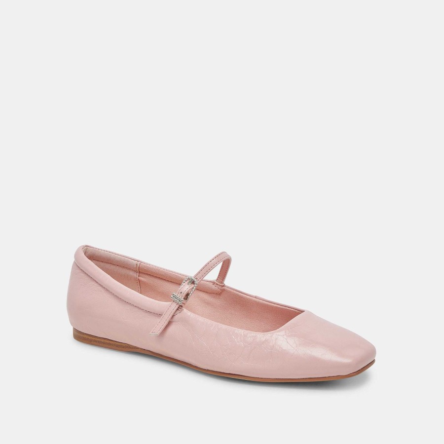 Sneakers And Moccasins DOLCE VITA | Reyes Ballet Flats Pink Varnished