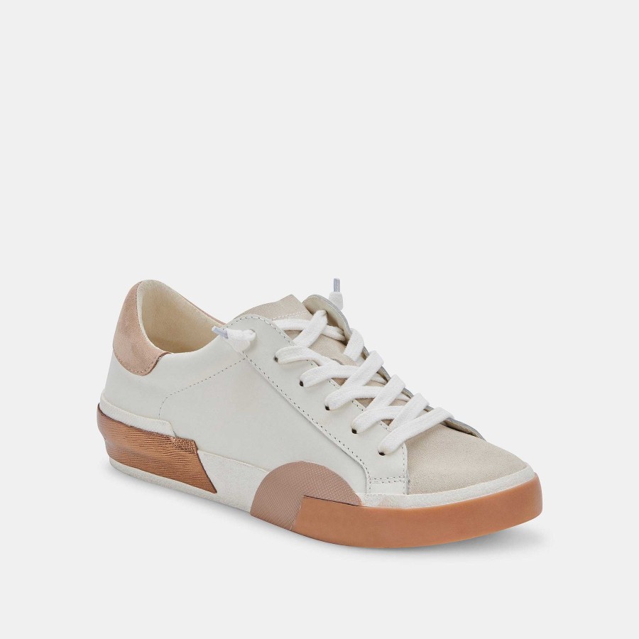 Tennis DOLCE VITA | Zina White Brown Sneakers