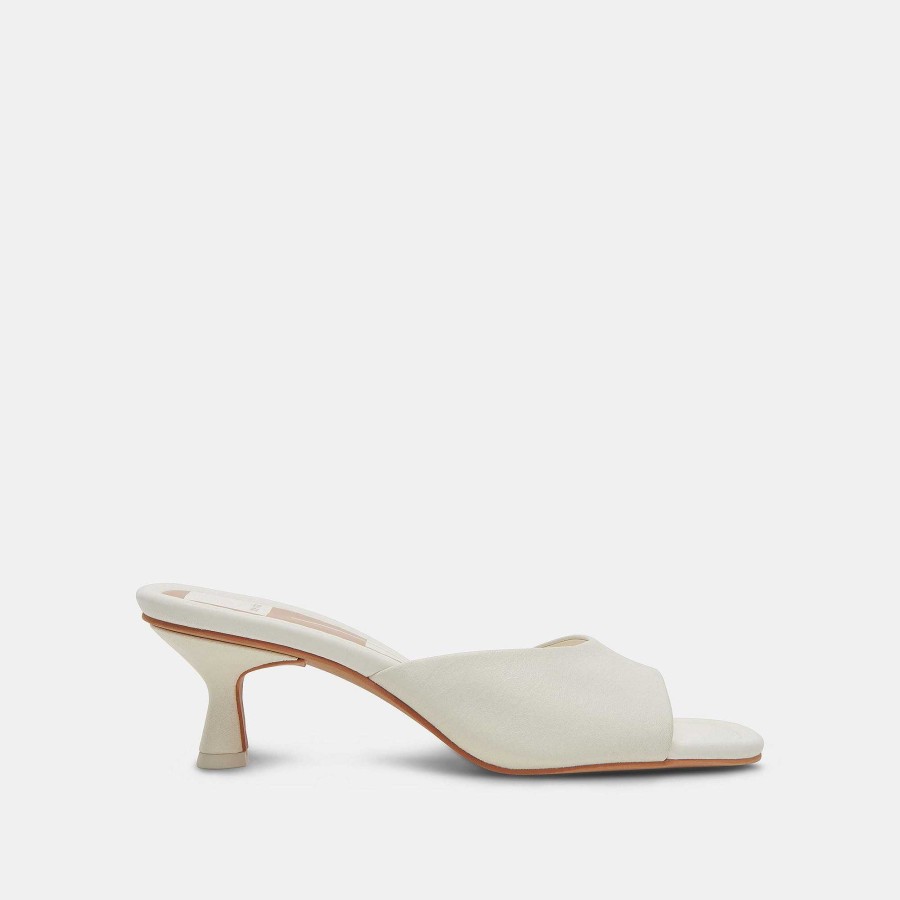 Jump DOLCE VITA | Macoy White Leather Heel