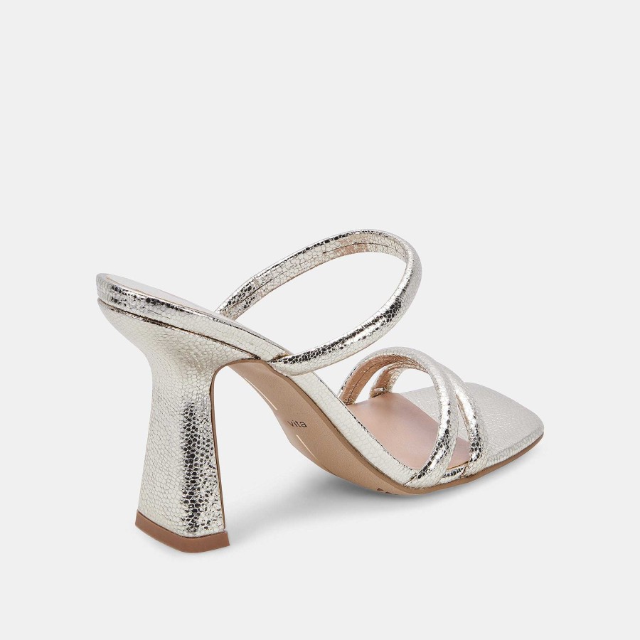 Jump DOLCE VITA | Fort Heels Light Gold Crackled Stella