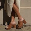 Jump DOLCE VITA | Emol Pecan Suede Heels