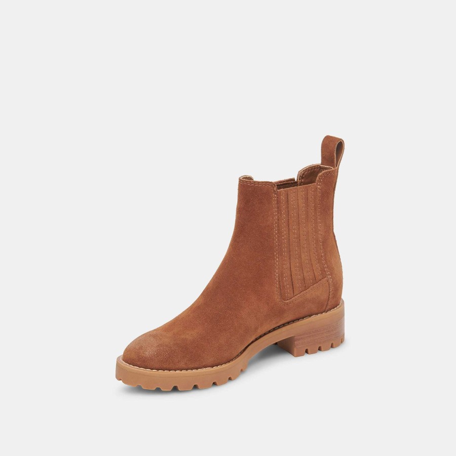 Boots And Boots DOLCE VITA | Fraya H2O Brown Suede Boots