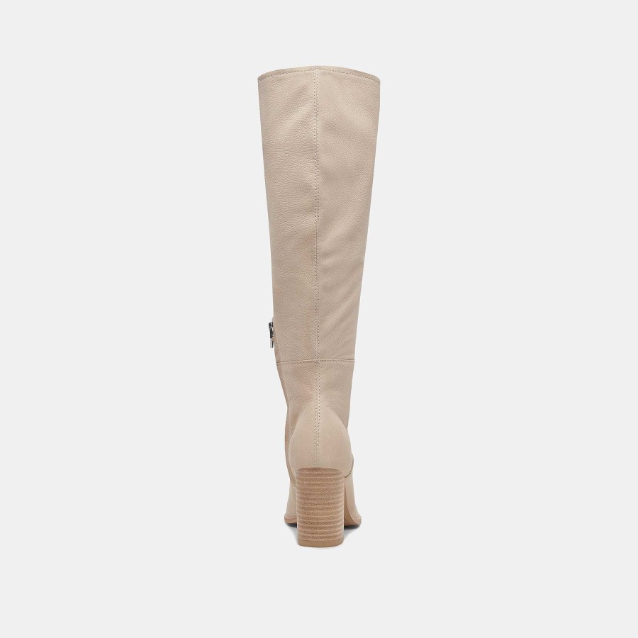 Boots And Boots DOLCE VITA | Fynn Wide Calf Boots Sand Nubuck