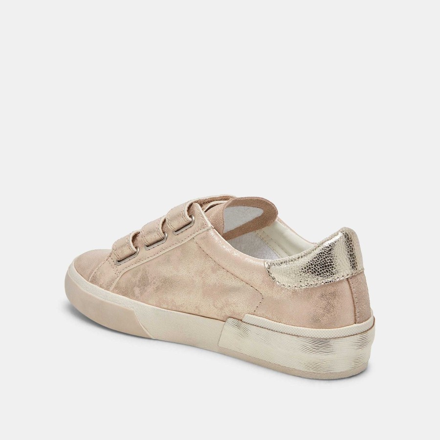 Tennis DOLCE VITA | Zabor Gold Nubuck Sneakers