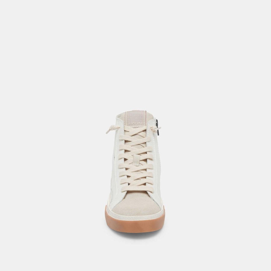 Tennis DOLCE VITA | Zohara White Leather Sneakers Brown