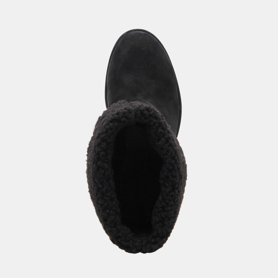 Boots And Boots DOLCE VITA | Caddy Plush Black Nubuck Boots