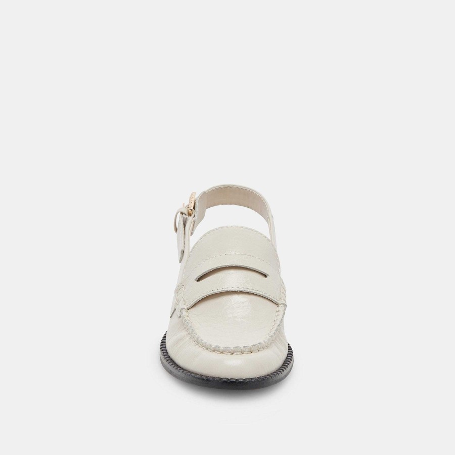 Sneakers And Moccasins DOLCE VITA | Hardi Wide Loafers In Patent Ivory