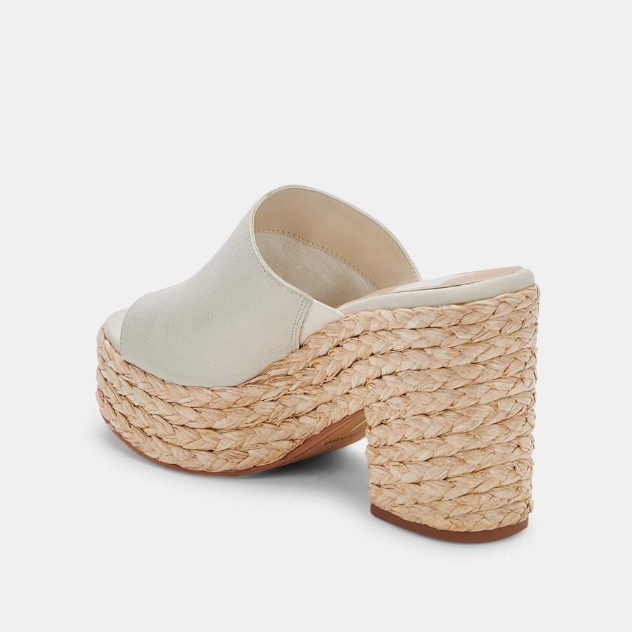 Jump DOLCE VITA | Elora Ivory Leather Heel