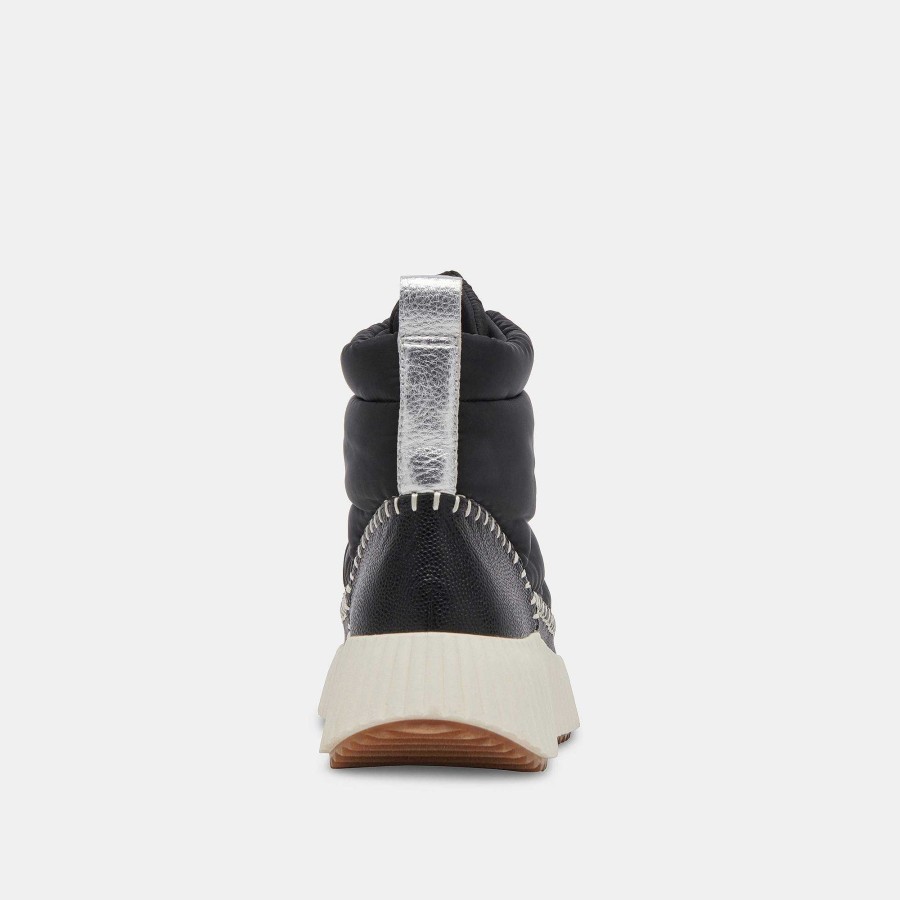 Tennis DOLCE VITA | Devlin Black Nylon Sneakers