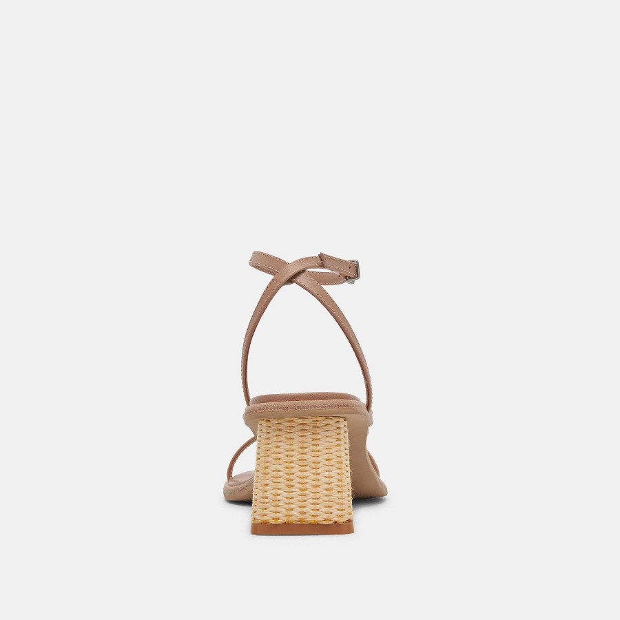 Jump DOLCE VITA | Banita Wide Coffee Leather Sandals