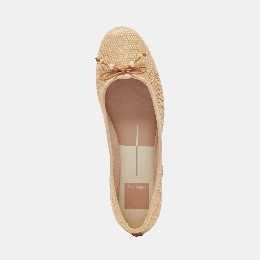 Sneakers And Moccasins DOLCE VITA | Cacy Natural Raffia Sneakers