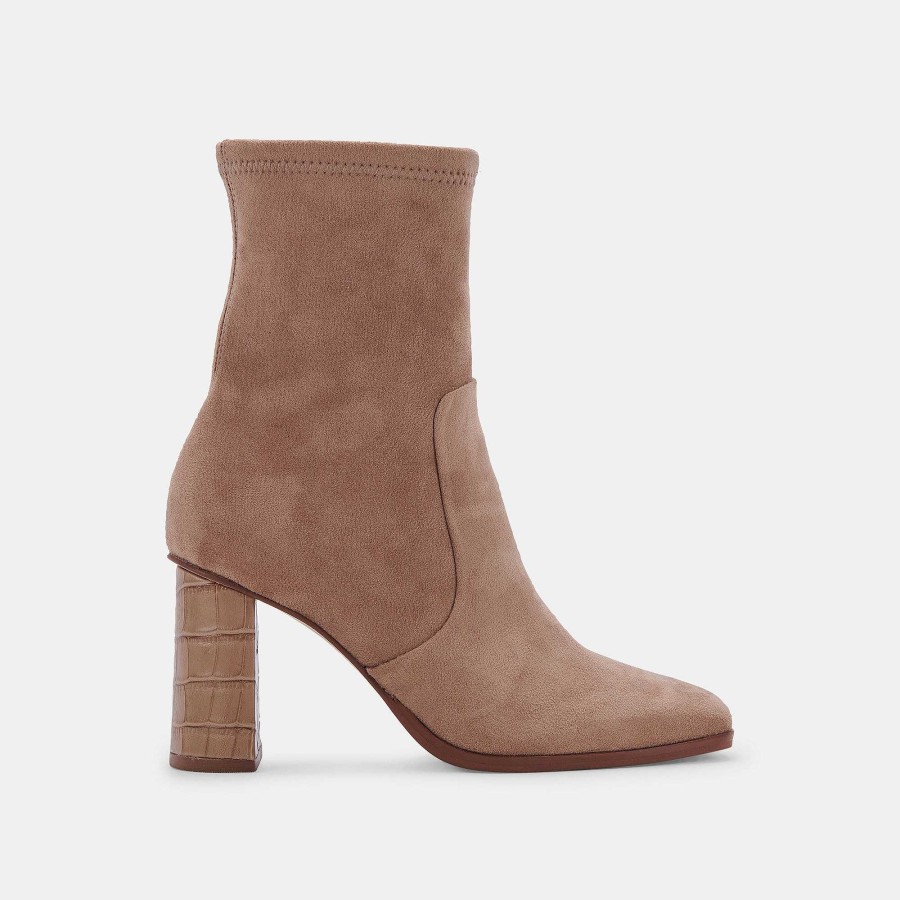 Boots And Boots DOLCE VITA | Petya Mushroom Stella Suede Booties