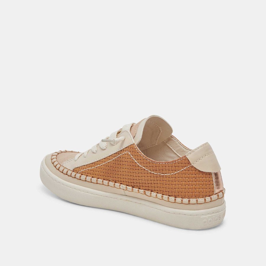 Tennis DOLCE VITA | Zolen Brown Woven Sneakers