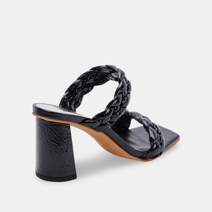 Jump DOLCE VITA | Paily Heels Midnight Patent Stella