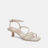 Jump DOLCE VITA | Bev Ivory Leather Heels