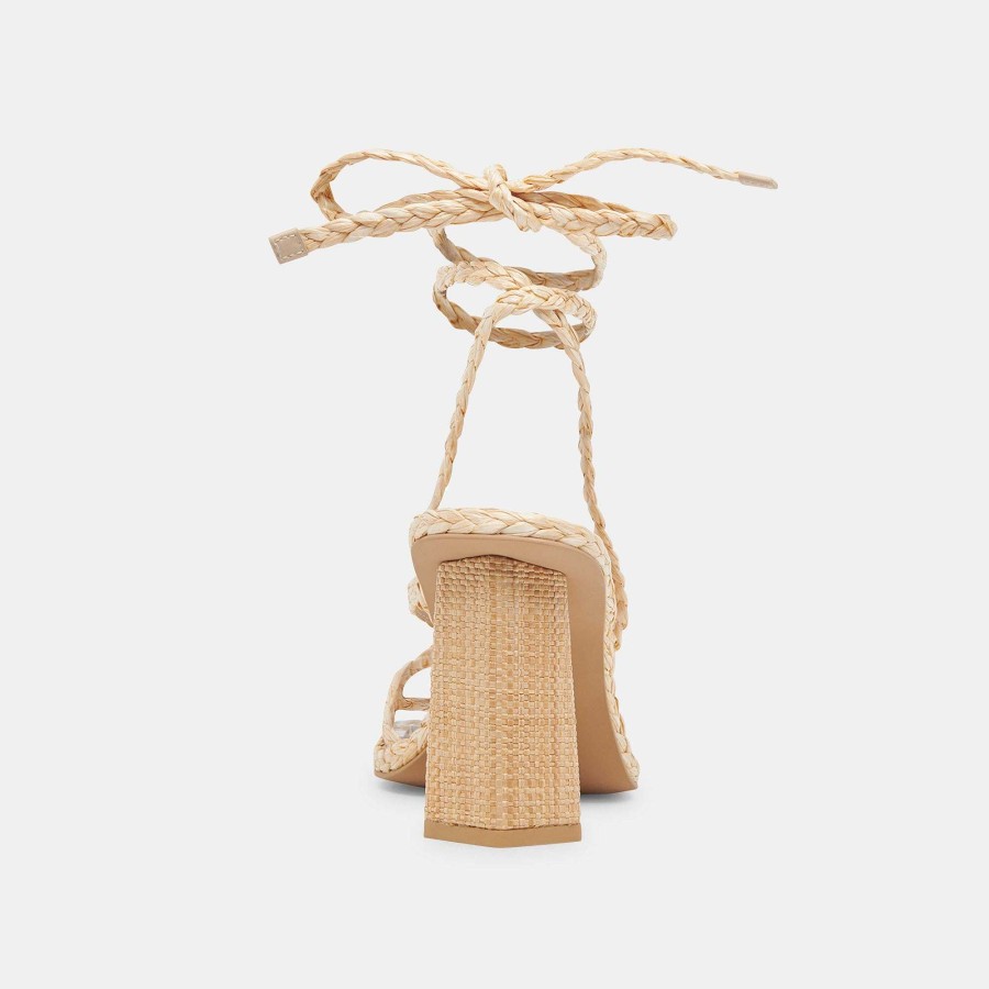 Jump DOLCE VITA | Joelle Heels Lt Natural Raffia