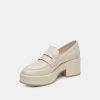 Sneakers And Moccasins DOLCE VITA | Yanni Ivory Leather Loafers