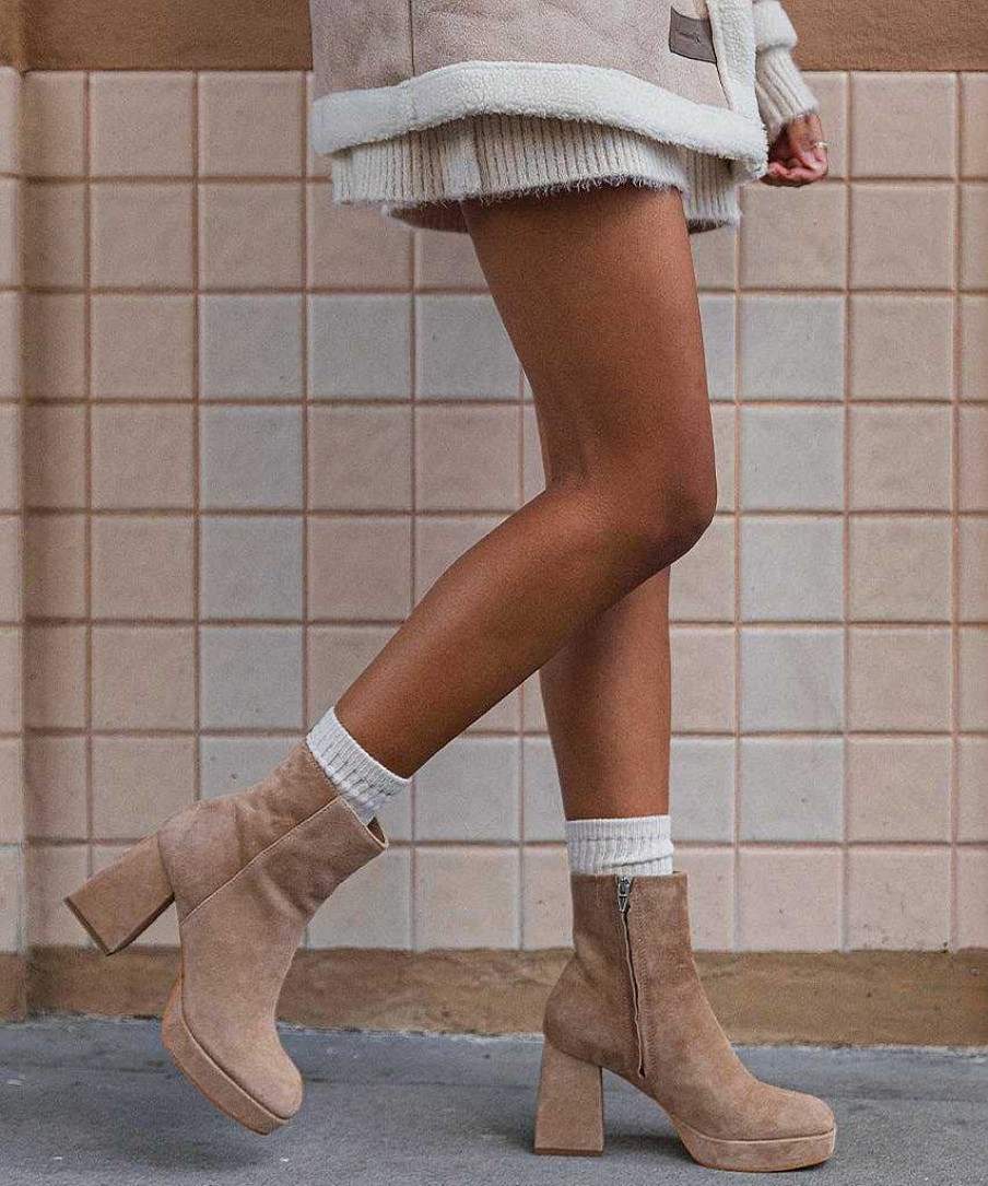 Boots And Boots DOLCE VITA | Ulyses Mushroom Suede Boots