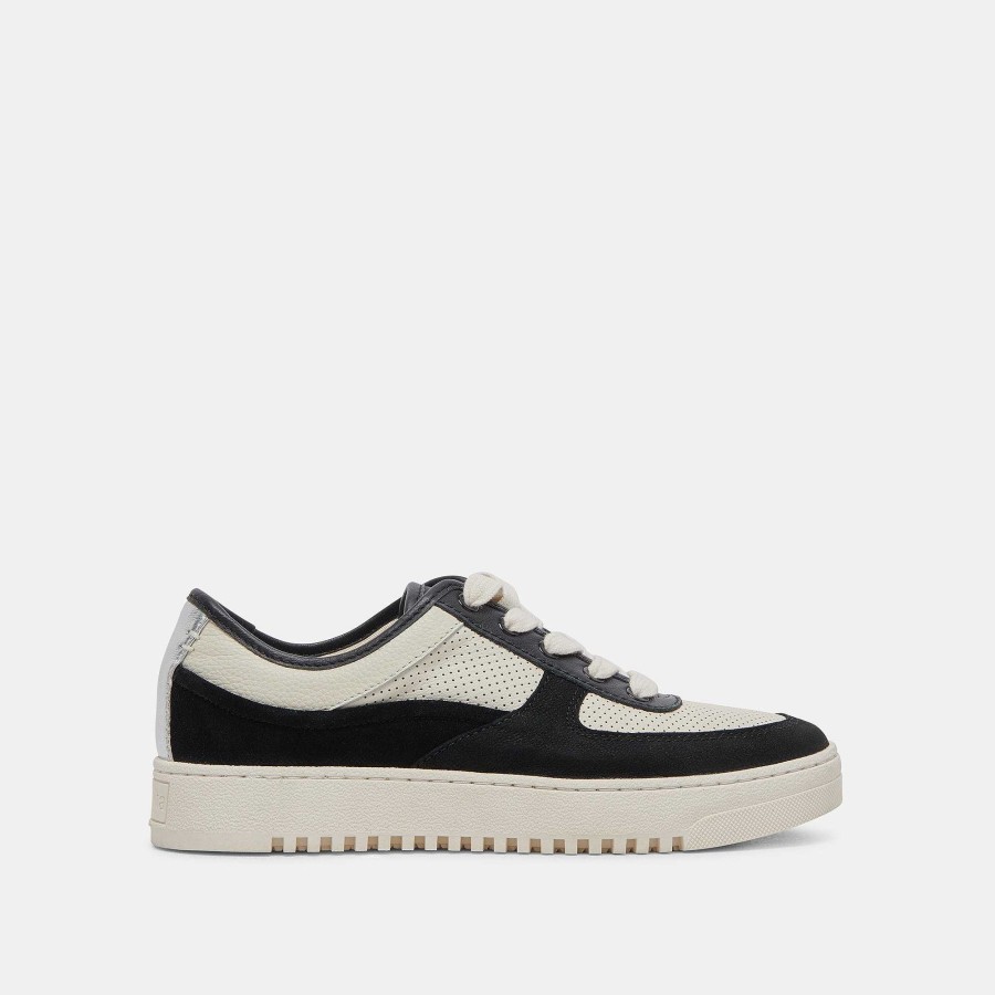 Tennis DOLCE VITA | Cyril Black White Leather Sneakers