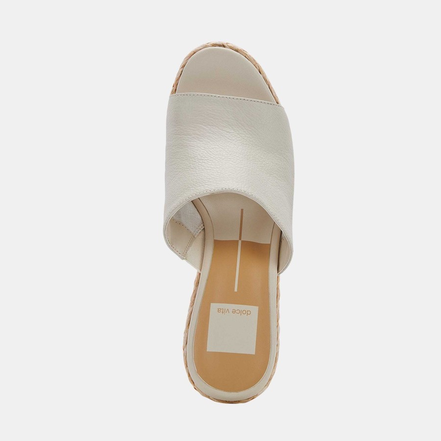 Jump DOLCE VITA | Elora Ivory Leather Heel