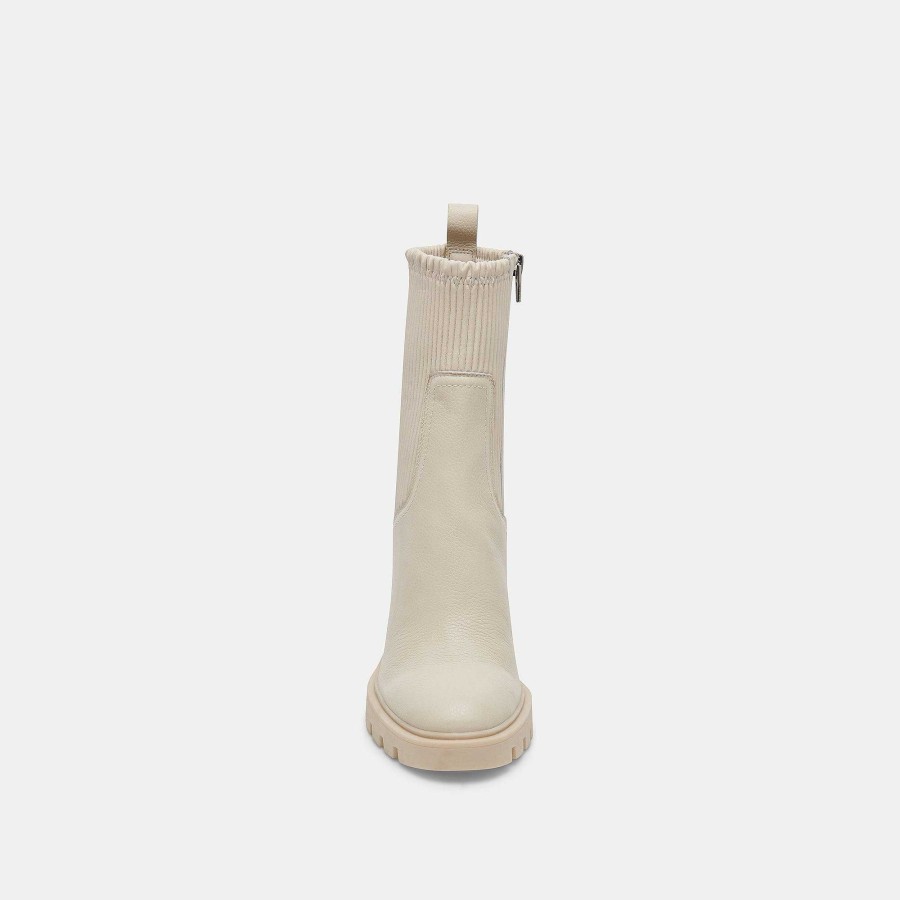 Boots And Boots DOLCE VITA | Marni H2O Ivory Leather Boots